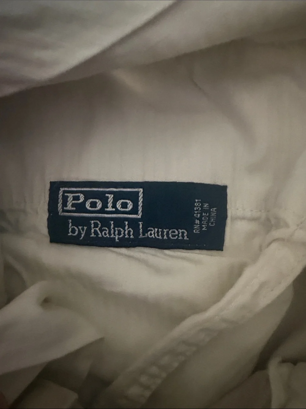 Polo by Ralph Lauren Cream Straight-Leg Chinos 32x32